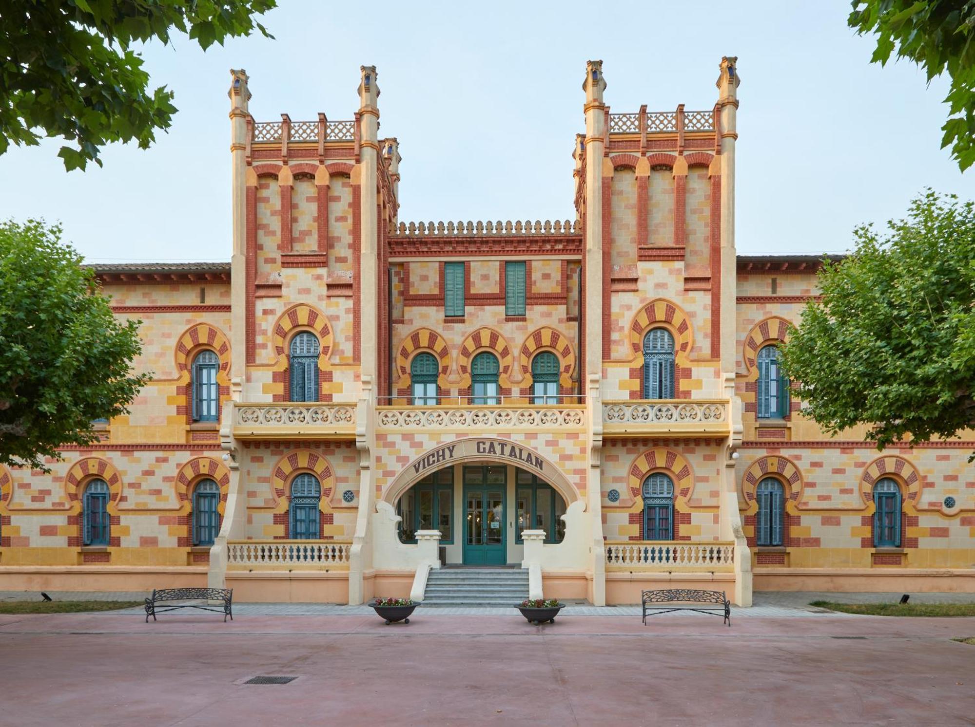 1881 Hotel Balneario Vichy Catalan Caldes de Malavella Exterior foto